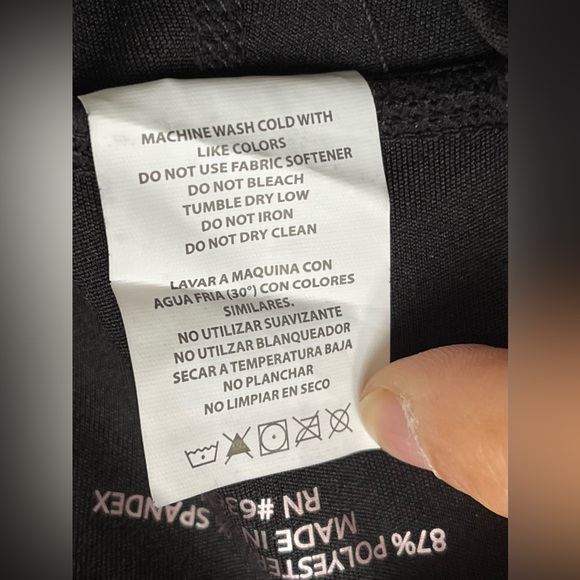 BEBE WOMEN’s active leggings, size MEDIUM. - Picture 5 of 6